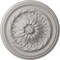 Ekena Millwork Wigan Ceiling Medallion, Hand-Painted Ultra Pure White, 16"OD x 2 1/4"P CM16WGUWF - alternate 1